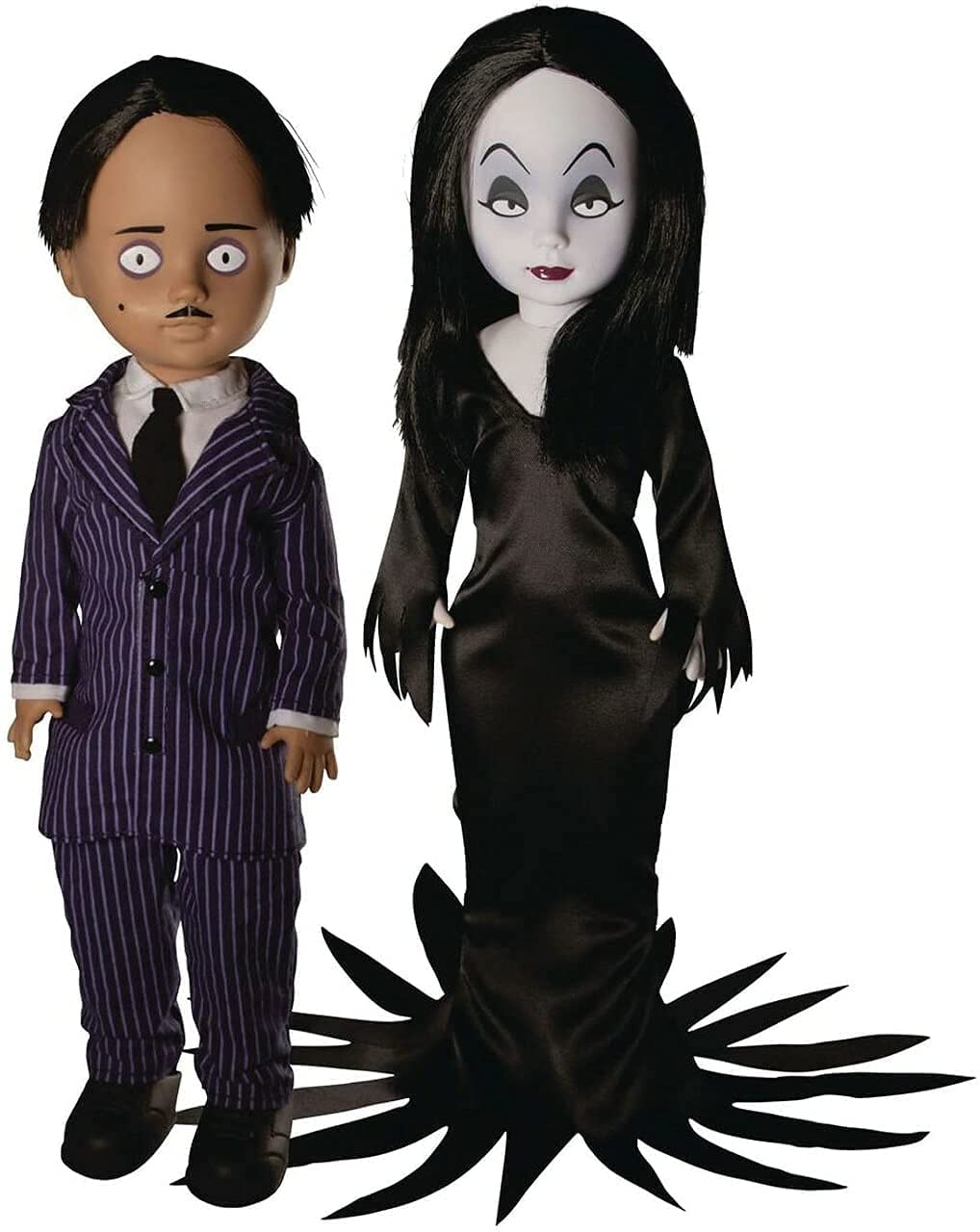 Gomez &amp; Morticia (The Addams Family) Living Dead Dolls Mezco-Figuren