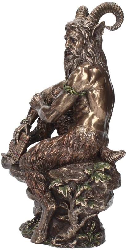Nemesis Now Pan-Figur, 34 cm, Bronze