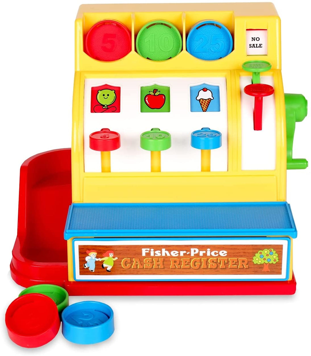 Fisher Price Classics 2073 Registratore di Cassa Giocattolo