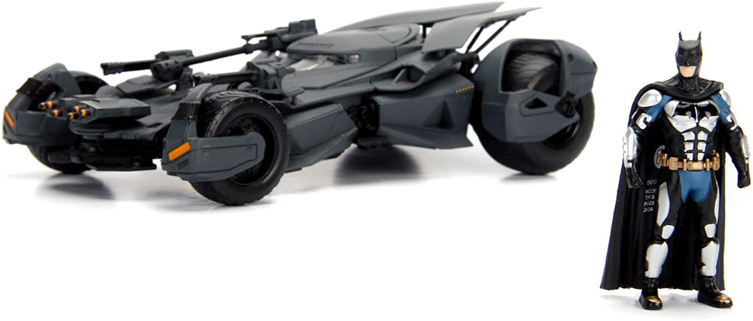 Jada Batmobile Car Metal Justice League One Size Black