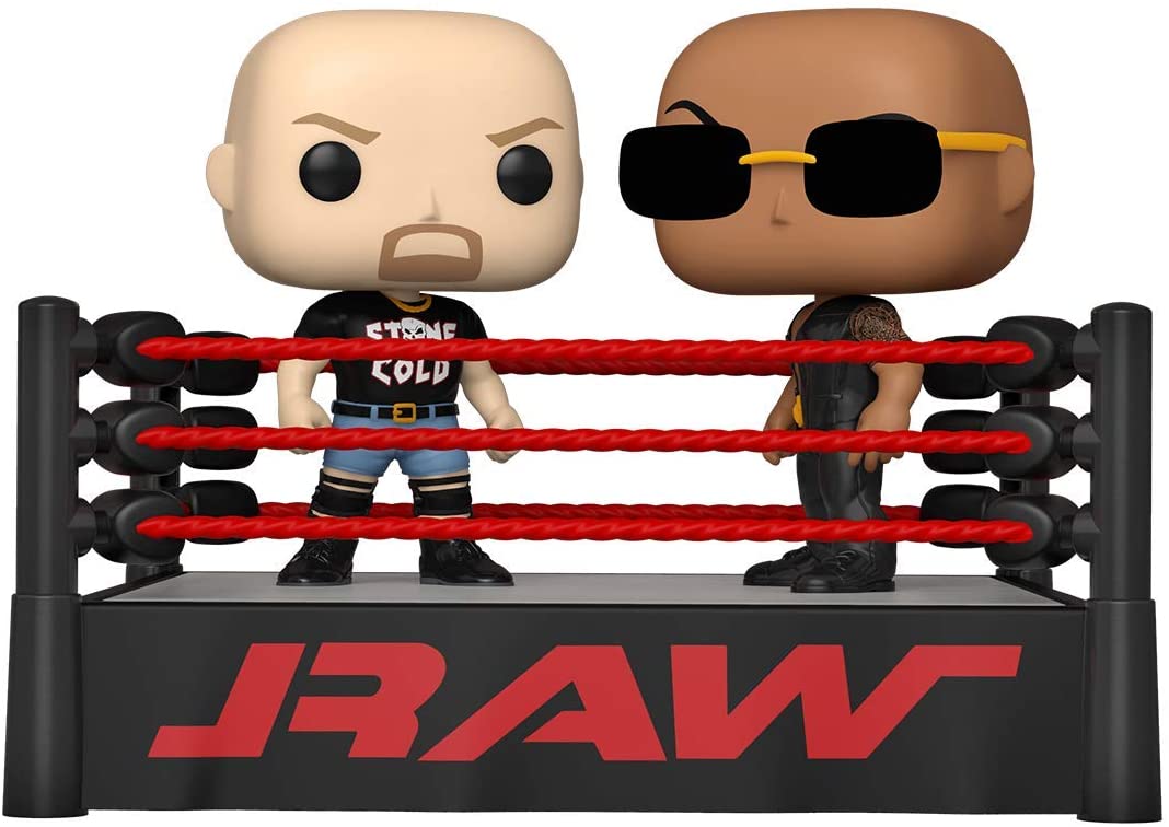 WWE „Stone Cold“ Steve Austin und The Rock Funko 54661 Pop! Vinyl Nr. 2