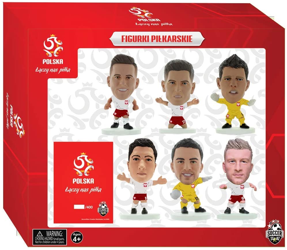 SoccerStarz - Poland Team Pack 6 figure (2020 Version) /Figures
