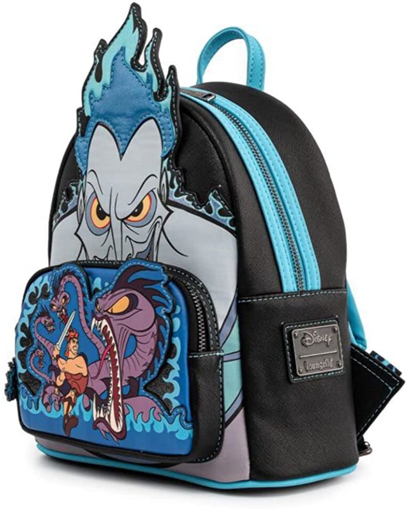 Loungefly Disney Villains Scene Hades Mini-Rucksack, Mehrfarbig, Einheitsgröße,