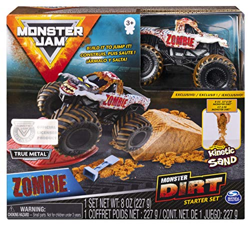 Monster Jam, Zombie Monster Dirt Starter-Set, mit 8 Unzen Monster Dirt &amp; Of