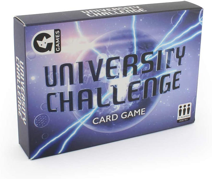 Ginger Fox University Challenge TV Quiz Card Game - Features Over 100+ Questions From The Classic Academic Quiz Show