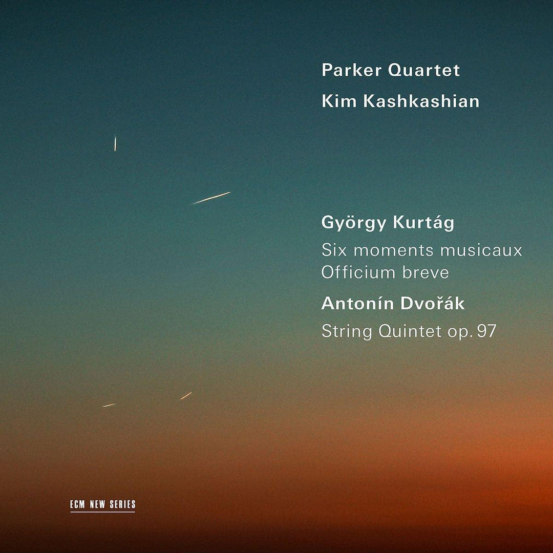 Parker Quartett; Kim Kashkashian – Kurtag: Moments Musicaux; Dvorak: Streichquintett Op. 97 [Audio-CD]