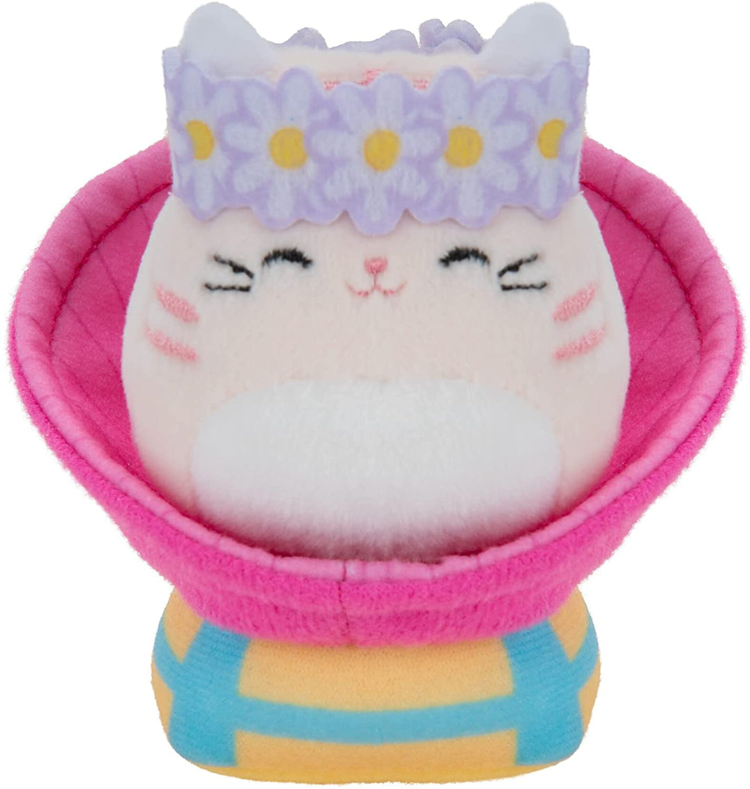 Squishville SQM0210 Deluxe Glamping inklusive 5,1 cm Paulita, der rosa getigerten Katze,