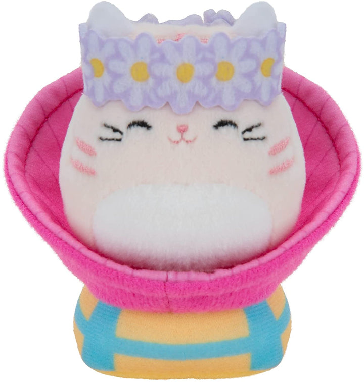 Squishville SQM0210 Deluxe Glamping inklusive 5,1 cm Paulita, der rosa getigerten Katze,