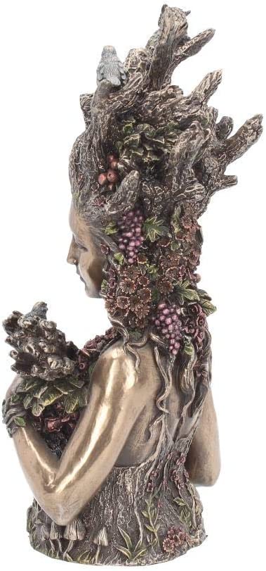 Nemesis Now Gaia Bust Figurine 30cm Bronze