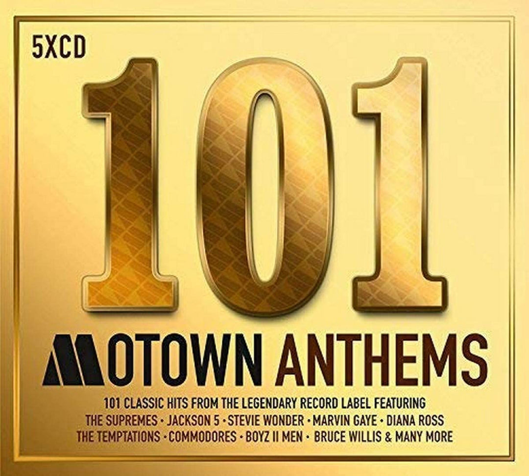 101 Motown Anthems - [Audio CD]