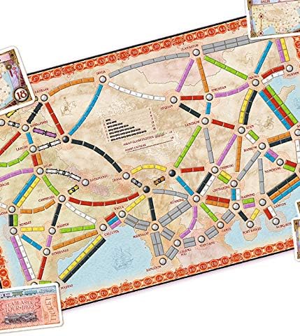 Tage des Wunders | Ticket to Ride Asia Brettspiel-ERWEITERUNG | Ab 8 Jahren | Für 2 bis 6 Spieler | Durchschnittliche Spielzeit 30–60 Minuten