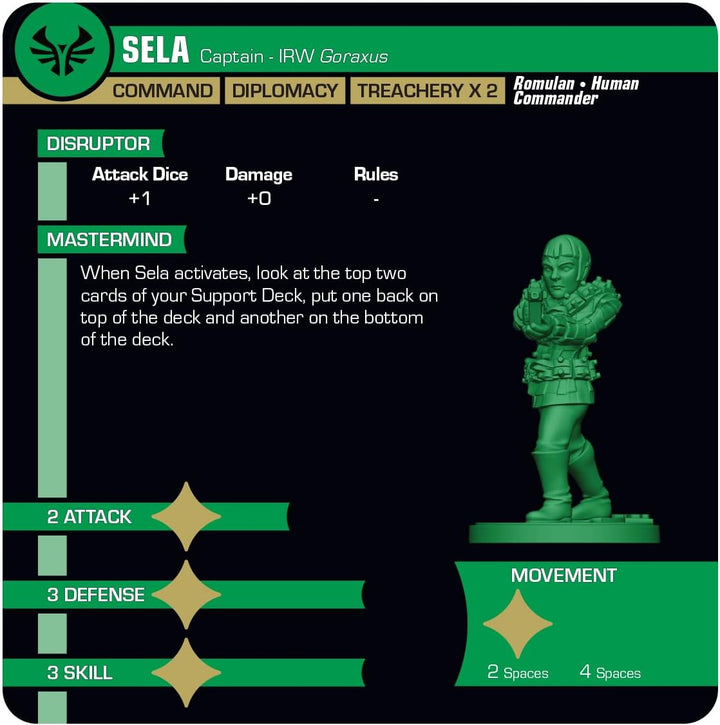 Star Trek: Away Missions Board Game - Sela's Infiltrators