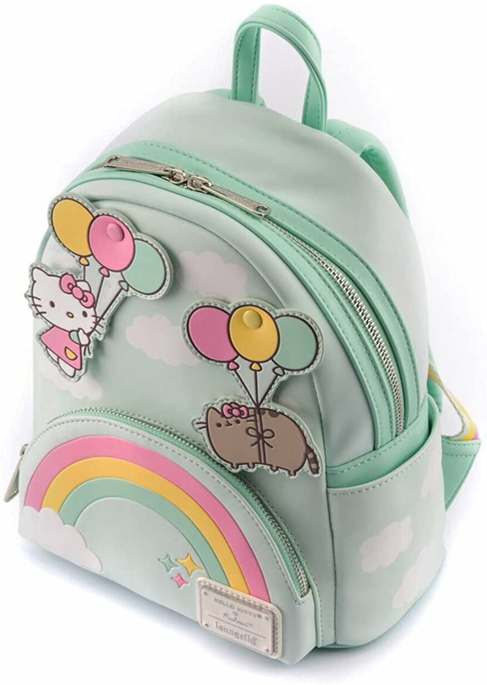 Loungefly Hello Kitty & Pusheen Rainbow Mini Backpack