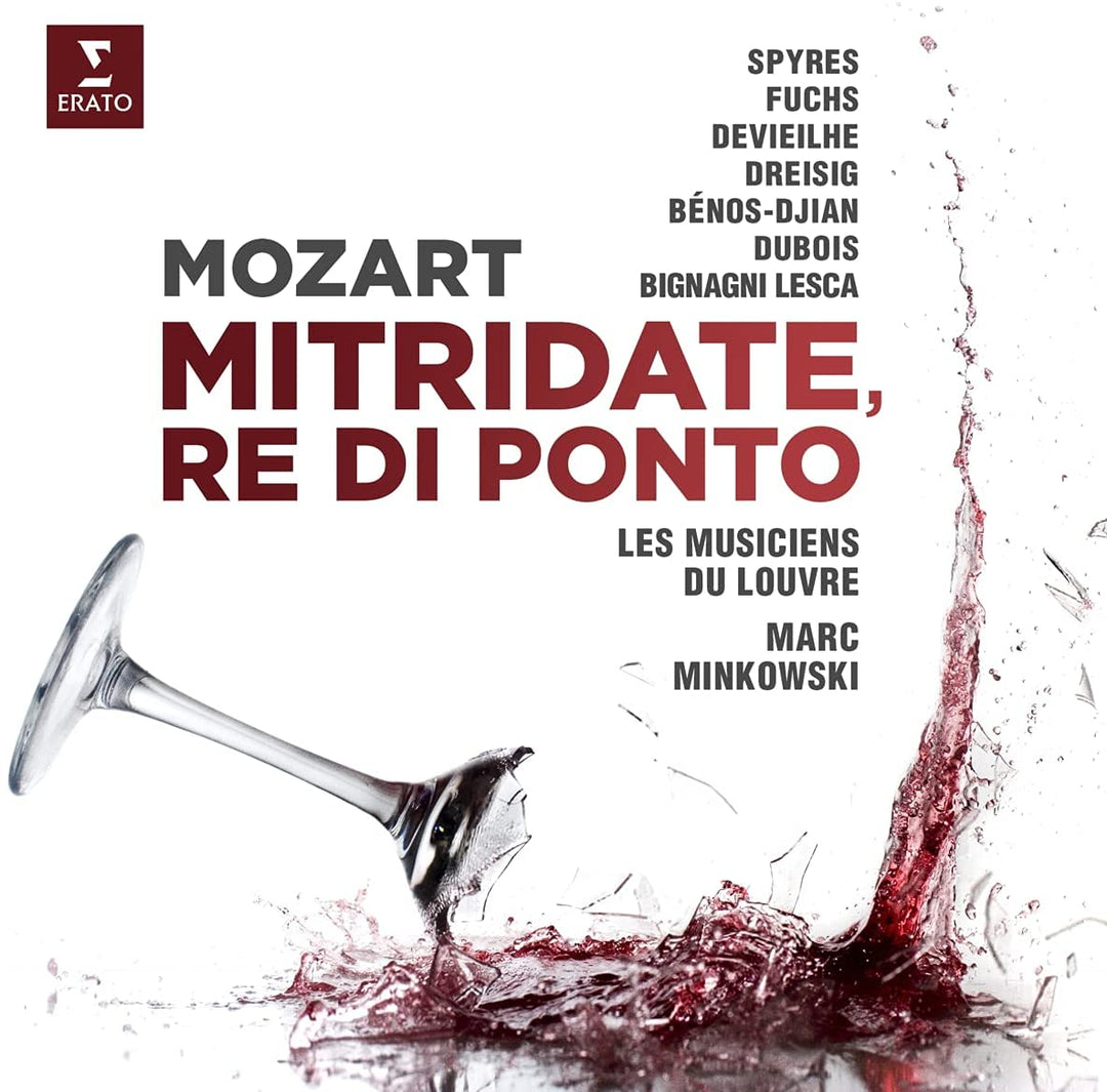 Michael Spyres & Sabine Devieilhe & Elsa Dreisig & Marc Minkowski - Mozart: Mitridate, re di Ponto, K 87 [Audio CD]