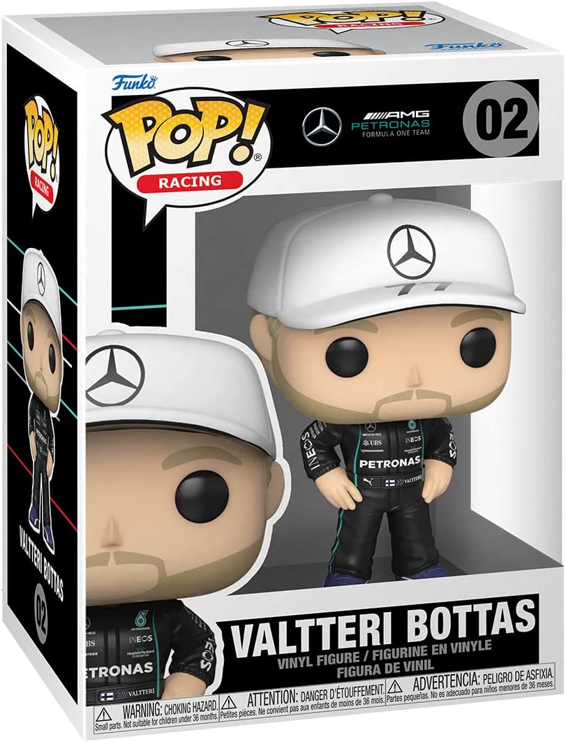 Mercedes-AMG Petronas Valtteri Bottas Funko 62221 Pop! Vinyl Nr. 02