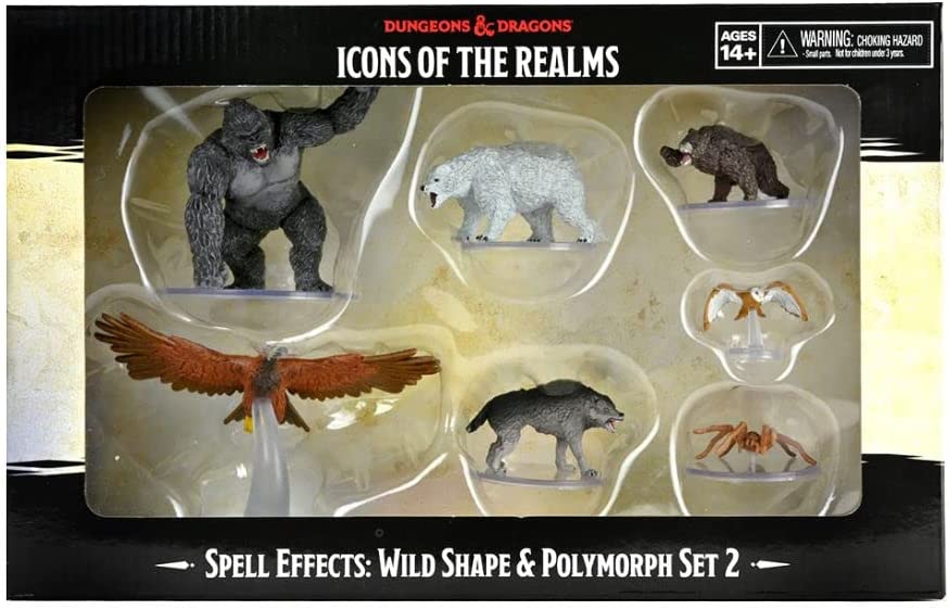 D&amp;D Icons of The Realms: Wild Shape &amp; Polymorph Set 2