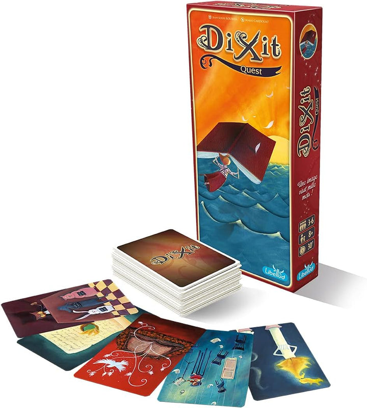 Libellud | Dixit Expansion 2: Quest | Board Game | Ages 8+ | 3 to 8 Players