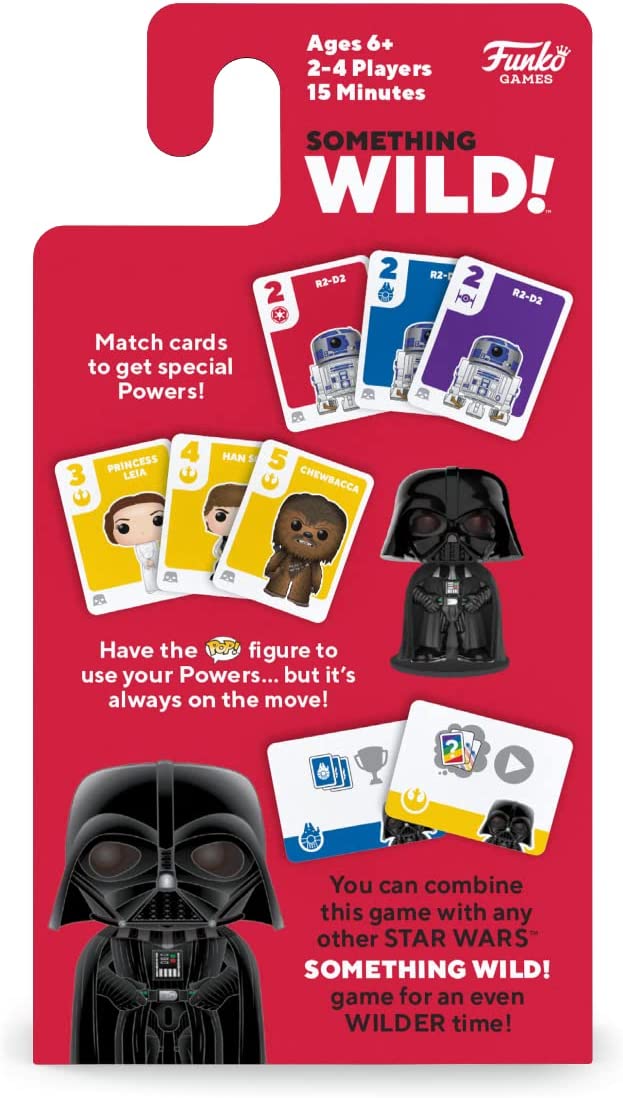 Darth Vader Star Wars Funko Something Wild Card-Spiel