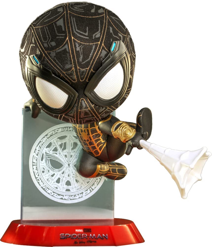 Spider-Man: No Way Home – Spider-Man Black &amp; Gold Suit Cosbaby