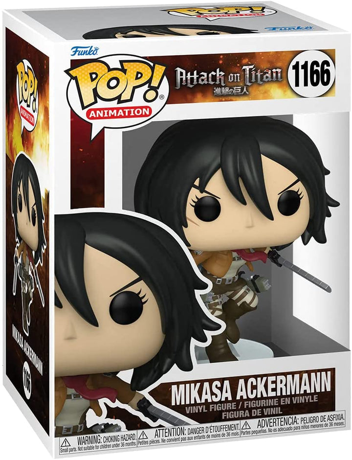 Pop! Animation: Attack On Titans – Mikasa Ackerman Funko 57981 Pop! Vinyl Nr. 1166