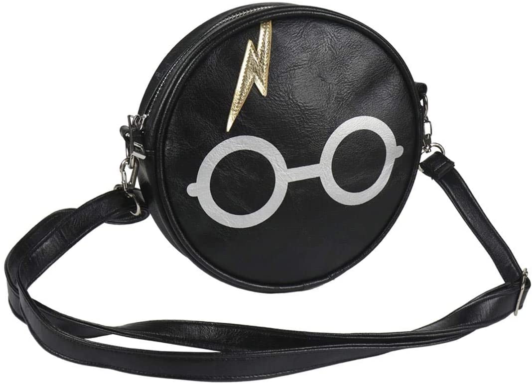 Cerda Bolso Bandolera Harry Potter Casual Daypack, 18 cm, Schwarz (Negro)