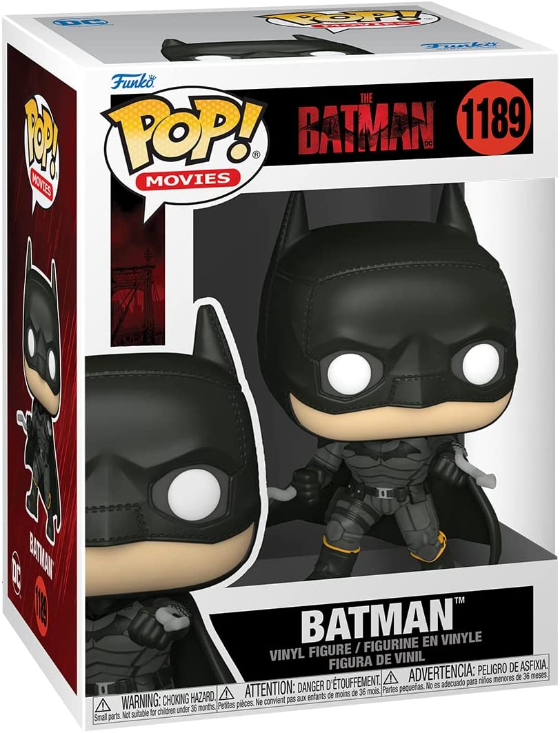 Funko Pop! Movies The Batman - Batman Vinyl Figure (59278) 4