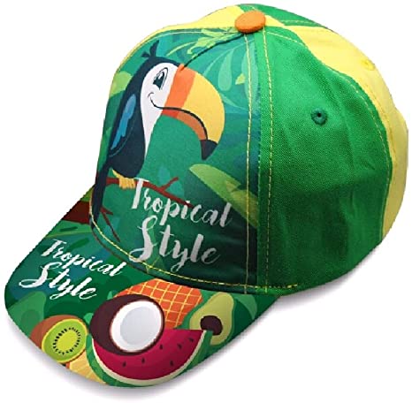 Kids Euroswan Cotton Cap with Glitter Collection, Unisex Adult, Multi-Colour, One Size