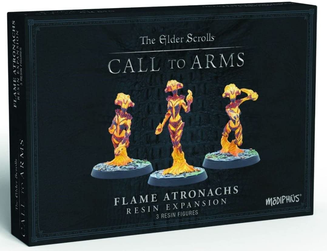 Modiphius Entertainment Elder Scrolls Call to Arms Flame Atronachss Miniaturen S
