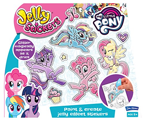 John Adams 10400 Little Pony Jelly Stickers, One Size
