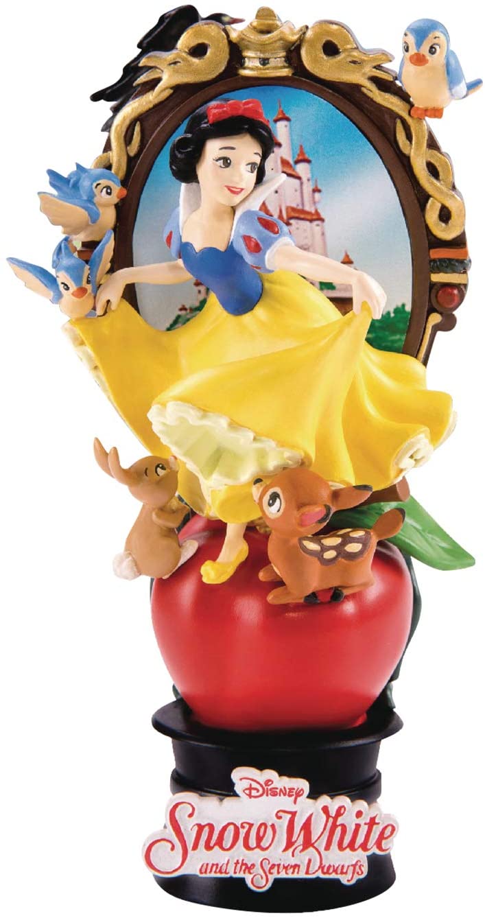 Beast Kingdom – Disney Diorama Schneewittchen und die sieben Zwerge, mehrfarbig (Beast Kingdom BKDDS-013)