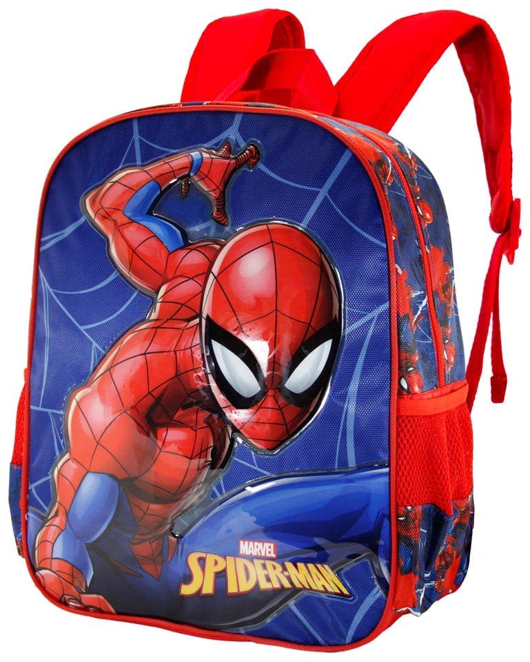 Spiderman Motions-Kleiner 3D-Rucksack, Rot