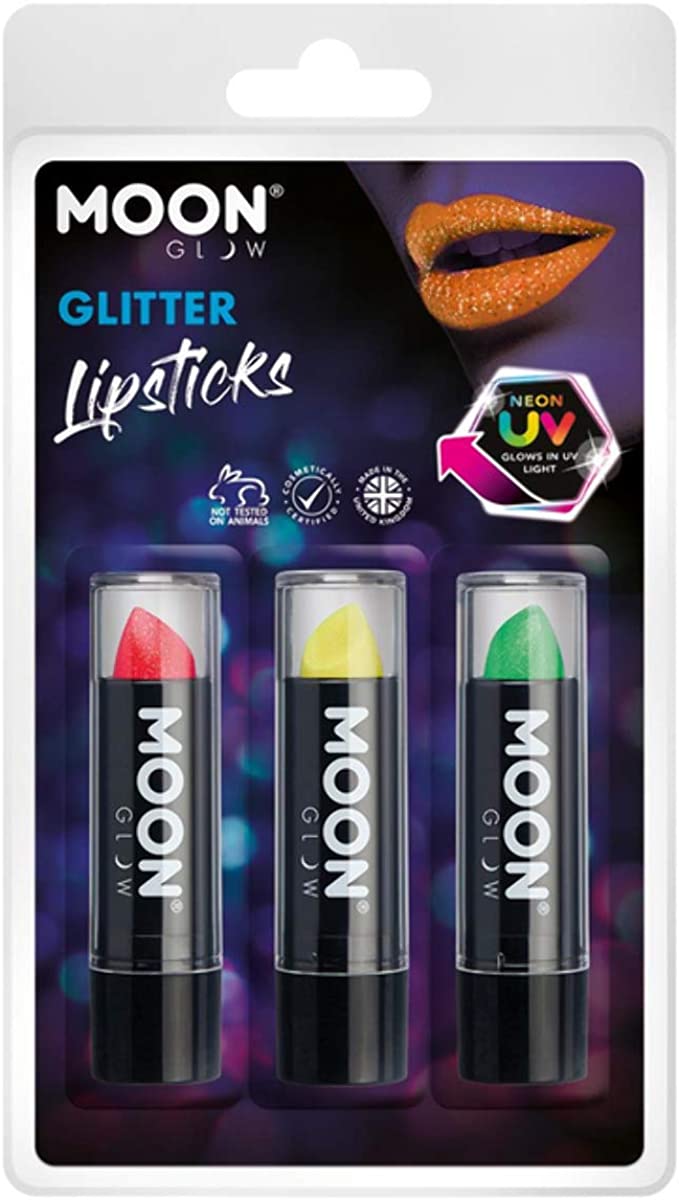 Moon Glow – Neon-UV-Glitzer-Lippenstift