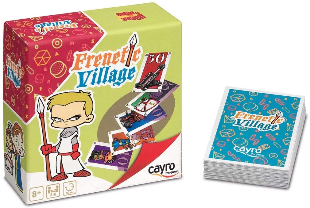 Cayro - Frenetic Village - Reasoning and Strategy Game - Board Game - Development of cognitive skills and multiple intelligences - Board Game (7019)