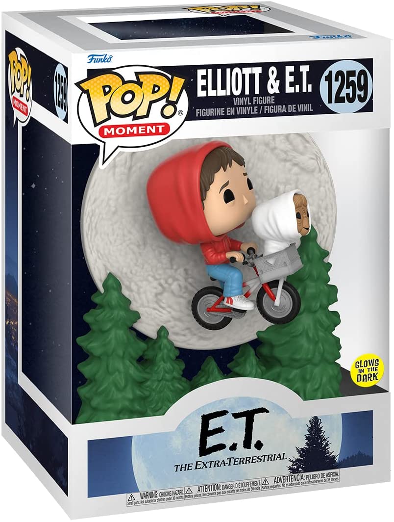 Pop! Moment: ET – Elliot und ET Flying (Glow in The Dark) Funko 50769 Pop! Vinyl Nr. 1259