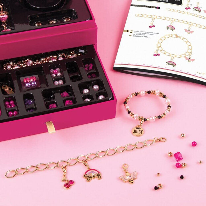 Make It Real Juicy Couture Jewellery Box DIY Bracelets Craft Creative Set 4461 P