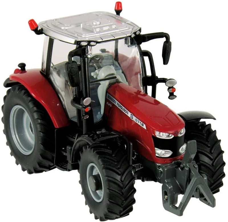 Britains 1:32 Massey Ferguson 6718 S Tractor Toy, Collectable Farm Set Toy