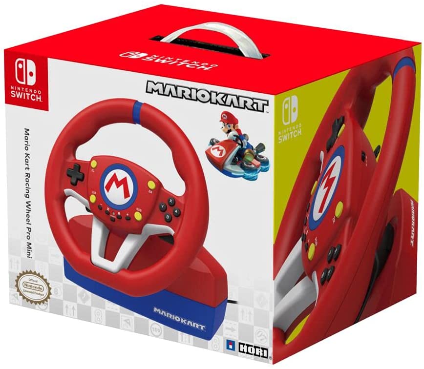 Hori Mario Kart Racing Wheel Pro Mini para Nintendo Switch