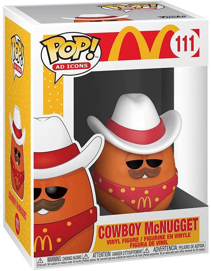 McDonalds Cowboy McNugget Funko 52987 Pop! Vinilo n. ° 111