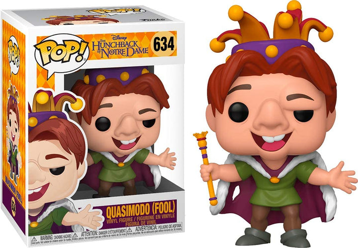 Disney Il gobbo di Notre Dame Quasimodo (Fool) Funko 41146 Pop! Vinile #634