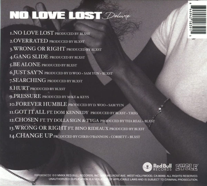 Blxst – No Love Lost (Deluxe) [Audio CD]