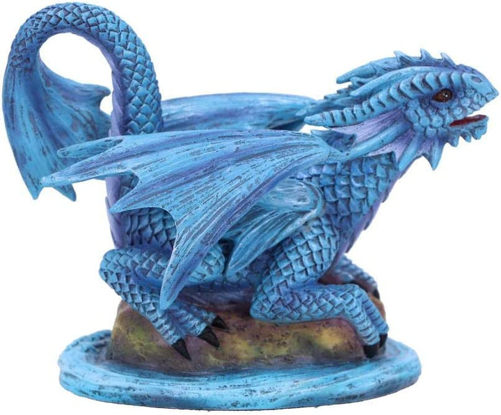 Nemesis Now Anne Stokes Age Small Water Dragon Figurine, Blue, One Size