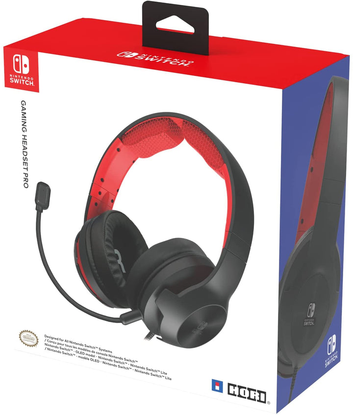 HORI Nintendo Switch Gaming Headset Pro für Nintendo Switch &amp; Switch Lite – Offi