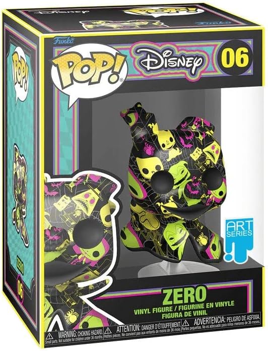 Funko Pop! Disney Zero Black Light Art Series (Special Edition) #06