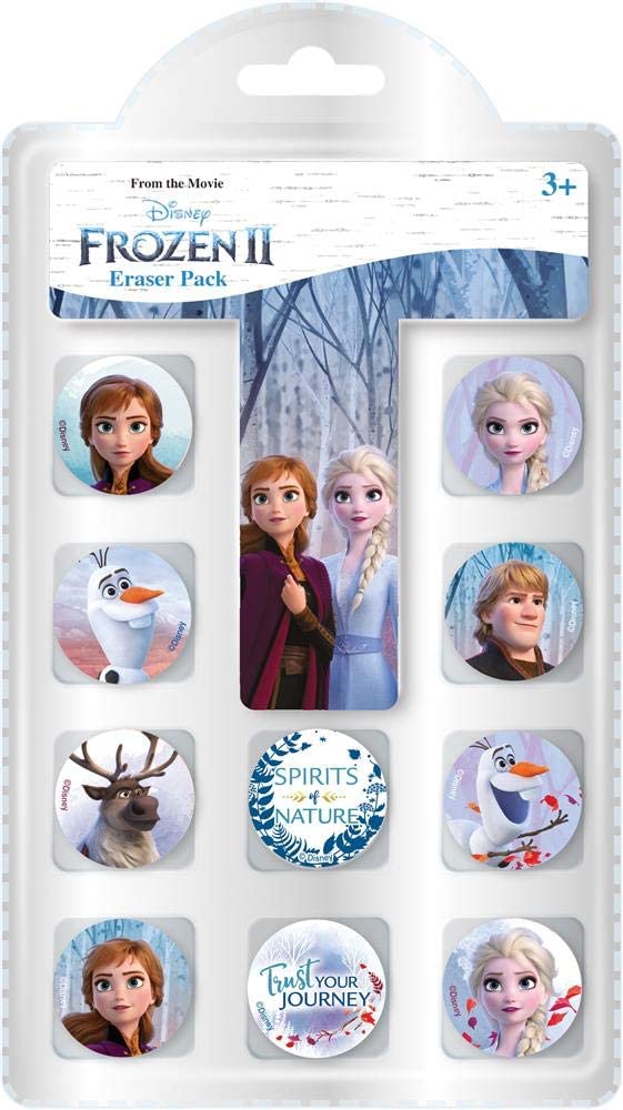 Disney Frozen 2 Eraser Pack, 5012128549434