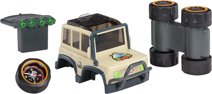 Little Tikes Big Adventures Safari SUV STEM-Spielzeug – inklusive Fahrzeug mit Fernglas