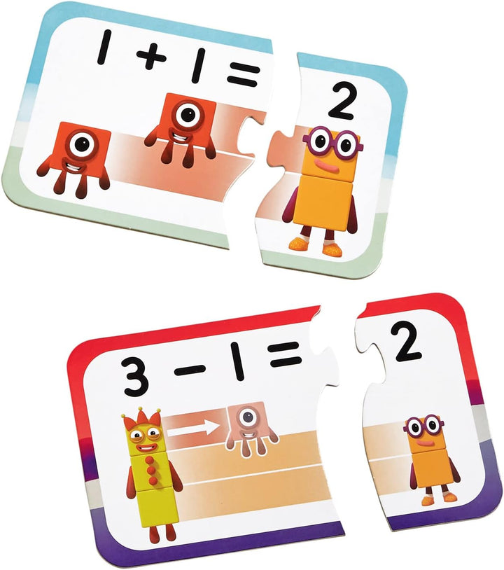Learning Resources HM95402-UK Numberblocks Additions- und Subtraktionspuzzleset, On