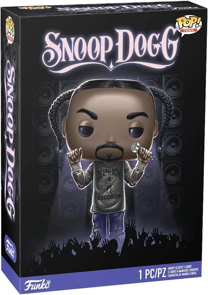 Funko Boxed Tee: Snoop Doggy Dogg - Extra Large - (XL) - T-Shirt - Clothes - Gift Idea - Short Sleeve Top for Adults Unisex Men and Women