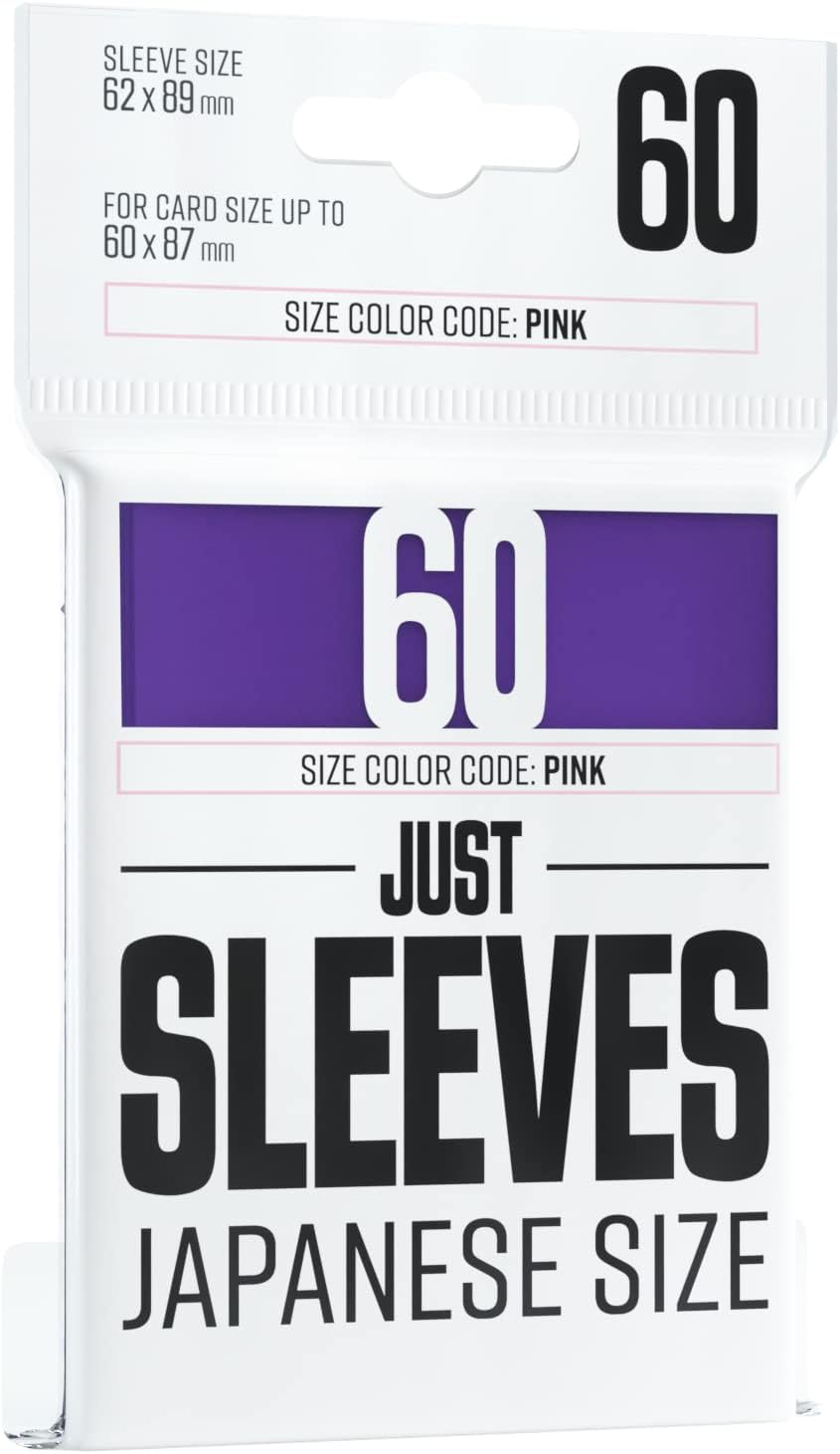 GGX10018 - Just Sleeves - Japanese Size, Purple (60 Sleeves)