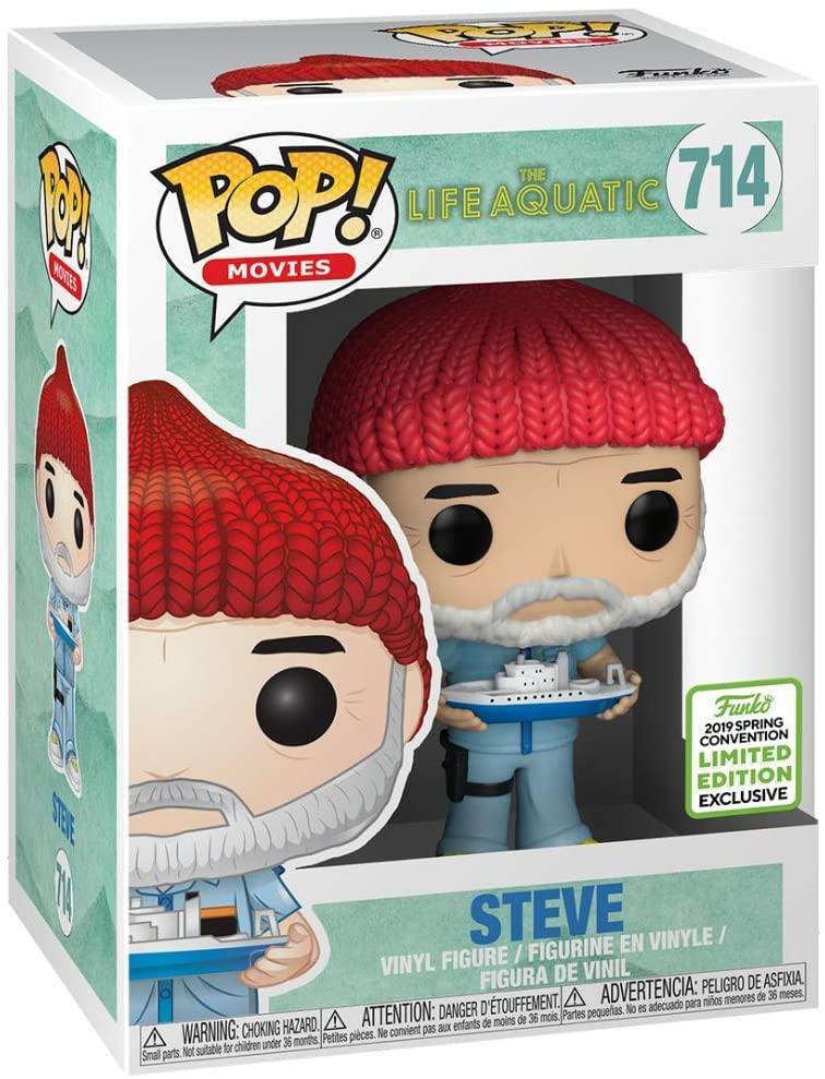 The Life Aquatic Steve Exclu Funko 37021 Pop! Vinyl #714 - Yachew