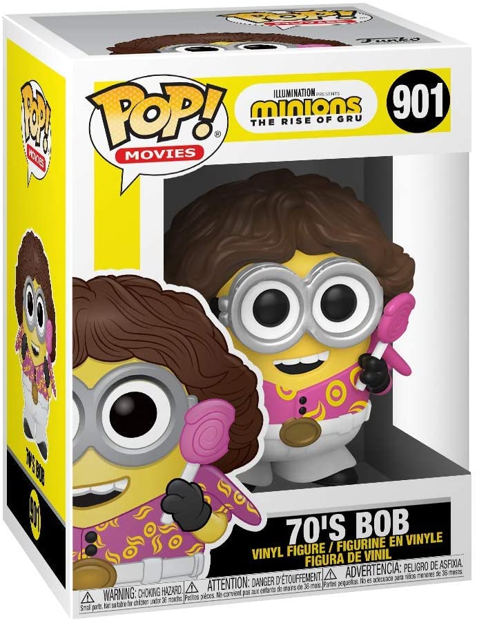 Illumination Minions The Rise of Gru 70's Bob Funko 47801 Pop! Vinyl Nr. 901